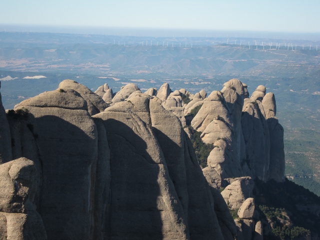 Vaizdai nuo Sant Jeroni, Agulles